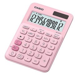 Calculadora Casio MS-20UC Rosa claro