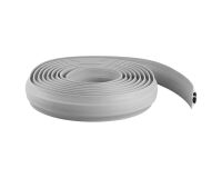 Regleta protegecables doble paso 9 m Gris