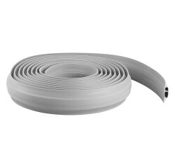 Regleta protegecables doble paso 9 m Gris