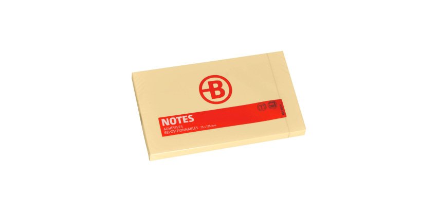 Haftnotizen gelb Bruneau - 1 Block mit 100 Blättern
