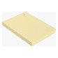 Yellow repositionable notes Bruneau - 1 block of 100 sheets