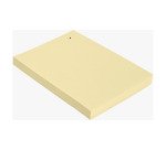 Blocco appunti 100x75 mm riposizionabili giallo 100 ff Bruneau