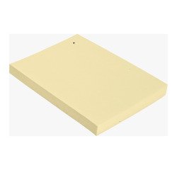 Notes repositionnables jaunes Bruneau - 1 bloc de 100 feuilles