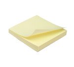 Notas adhesivas amarillas Bruneau - bloc de 100 hojas