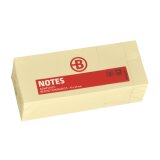 Gb_bloc 100 notes 50x40mm bruneau jaune repositionnable