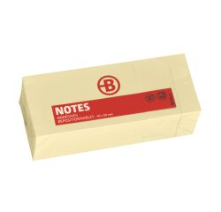 Blocco appunti 40x50 mm riposizionabili giallo Bruneau
