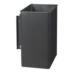 Cubo de basura mural para exterior 27 litros Tourny Rossignol rectangular