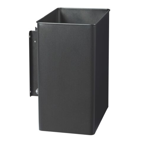 Outside waste bin 27 liters Rossignol rectangular tilting grey manganese