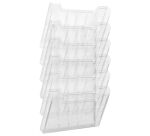 Trieur mural 6 cases plastique Exacompta horizontal