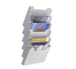 Trieur mural horizontal plastique Exacompta 6 compartiments 24 x 32 cm