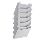Trieur mural horizontal plastique Exacompta 6 compartiments 24 x 32 cm
