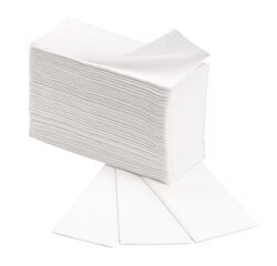 Secamanos Bruneau extrablanco plegado en W - Caja de 4000