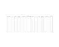 Register voor bezoeken Exacompta formaat 25 x 32 cm ref 6430E