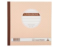 Cahier de livraison Manifold Le Dauphin autocopiant 21 x 21 cm 50 pages double exemplaires