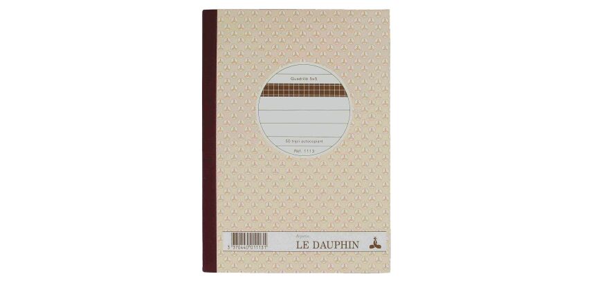 Manifold Le Dauphin 1113 - 50 pages 14,8 x 21 cm Autocopiant 3 exemplaires