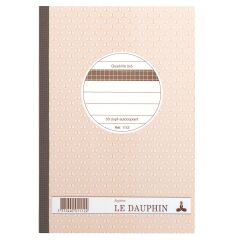 Cahier Manifold Le Dauphin autocopiant 14,8 x 21 cm 50 pages double exemplaires