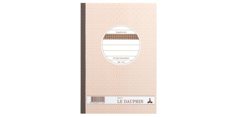 Cahier Manifold Le Dauphin autocopiant A4 50 pages double exemplaires