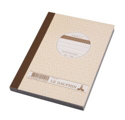 Carnet Manifold Le Dauphin autocopiant 10,5 x 14,8 cm 50 pages double exemplaires