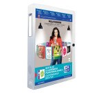 Carpeta de proyecto translúcida personalizable Polyvision Oxford Elba 24 x 32 cm lomo 4 cm