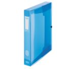 Box file, polypropylene, translucent, back 4 cm