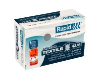 Grapas Rapid 43/6 Super Strong Textiles