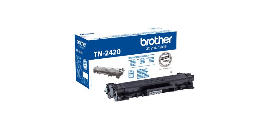 Toner Brother TN2420 haute capacité noir pour imprimante laser