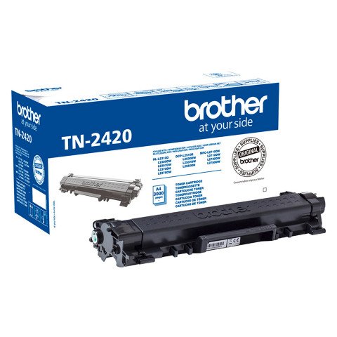 Brother TN2420 Pack 2 tóneres originales negro