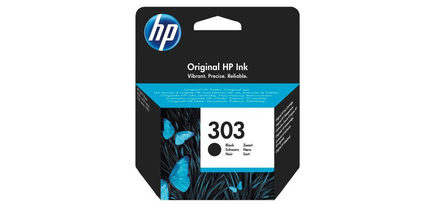 Cartouche HP 303 noire pour imprimante jet d'encre