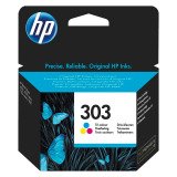 HP 303 Cartucho Original tricolor (165 páginas)