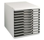 Módulo de clasificación Exacompta aplilable 10 cajones