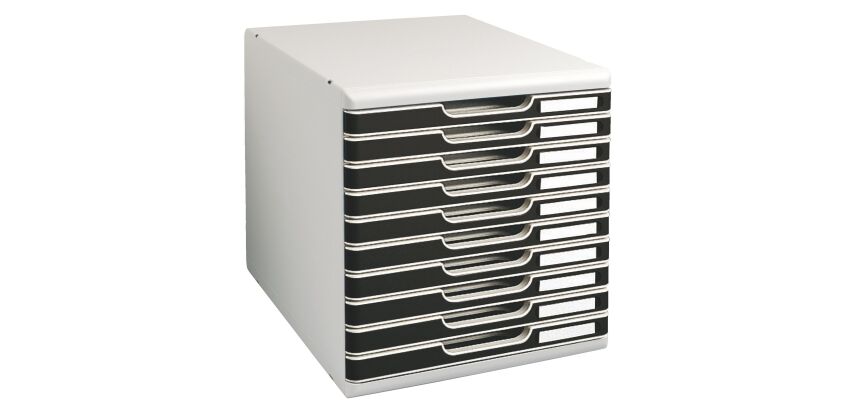 Schubladenbox mit 10 Schubladen ""Modulo""