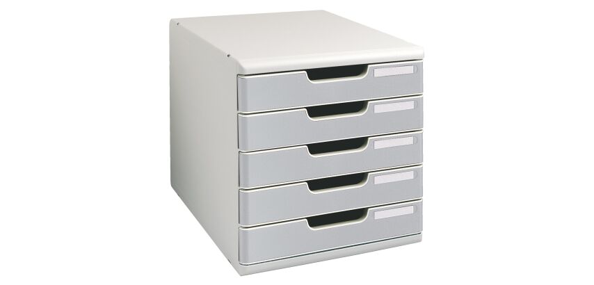 Module de classement Exacompta Modulo 5 tiroirs couleur