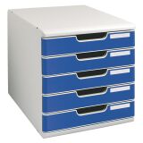 Module de classement Exacompta Modulo 5 tiroirs couleur