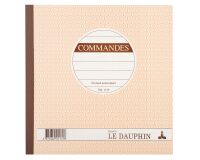 Cahier de Commande Manifold Le Dauphin autocopiant 50 pages double exemplaires