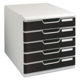 Classifying module Exacompta Modulo 5 drawers black