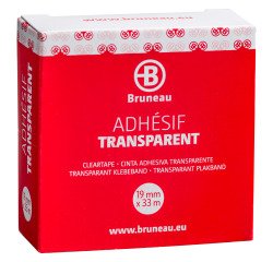 Cinta adhesiva transparente Bruneau 19 mm x 33 m