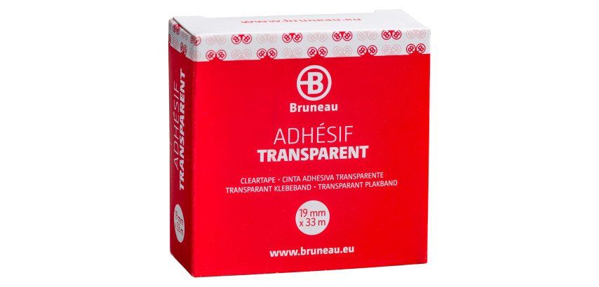 Transparenter Klebefilm Bruneau 19 mm x 33 mm