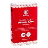 Uitwisbare marker JMB geass. kleuren plastic behuizing