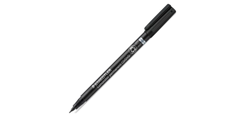 Stylo feutre Staedtler Lumocolor CD/DVD noir