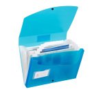 Trieur à soufflet plastique Viquel 13 compartiments couleurs assorties