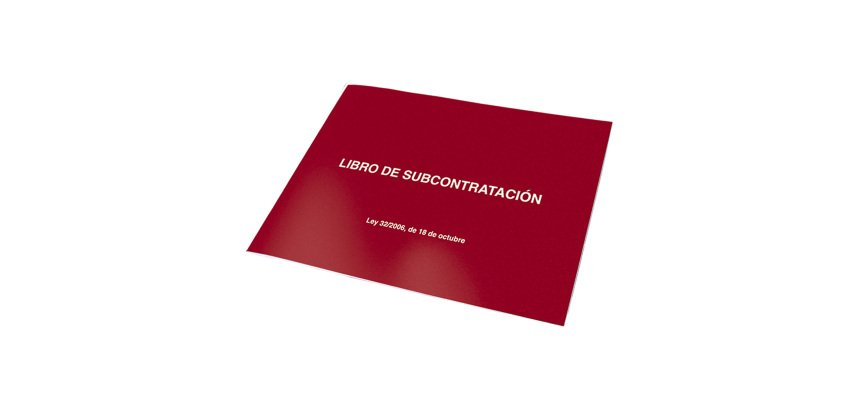 Libro de subcontratación Castellano A4 Dohe