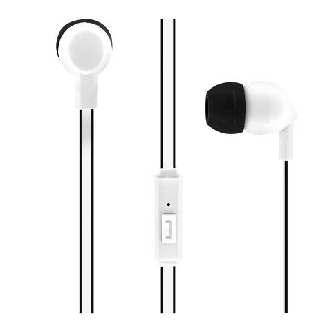 Auriculares intra auditivos con micrófono BE COLOR TnB jack blanco