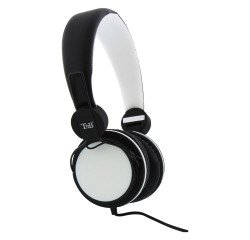 Auriculares con cable Jack 3,5mm multimedia plegables be-color Tnb blanco/negro