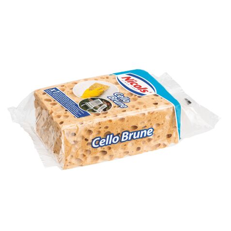 Éponge Cello Brune