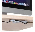 Lot de 4 pinces guide câbles