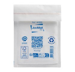 Bolsa con burbujas kraft blanco 110 x 160 mm 92 g - Caja de 200
