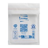 Pochette à bulles d'air kraft blanc 110 x 160 mm - Carton de 200