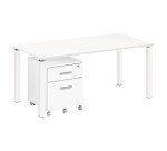 Werkpost Eden L 160 cm + mobiele ladeblok 2 laden Eden