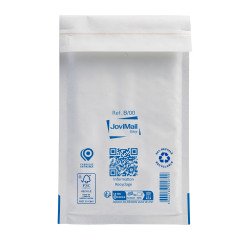 Bolsa con burbujas kraft blanco 120 x 210 mm 92 g - Caja de 200