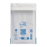 Pochette à bulles d'air kraft blanc 120 x 210 mm - Carton de 200